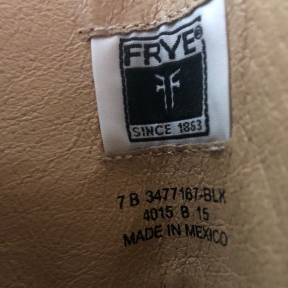 Frye Melissa Pull On Boots in Black - Picture 7 of 8